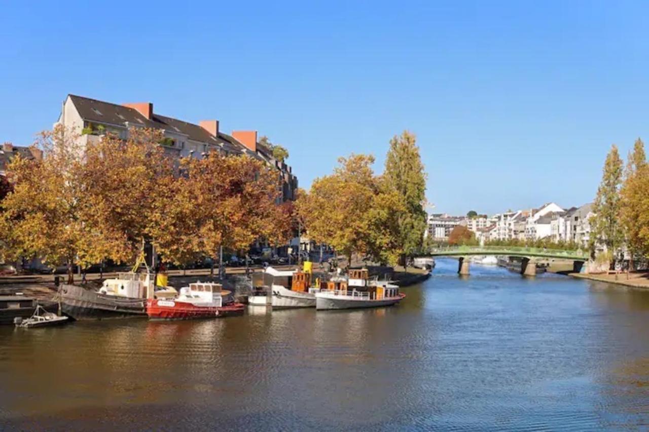 Bright Apartment With Large Terrace Nantes Eksteriør bilde