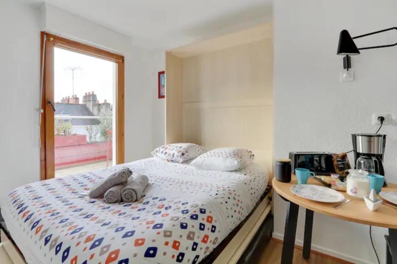 Bright Apartment With Large Terrace Nantes Eksteriør bilde